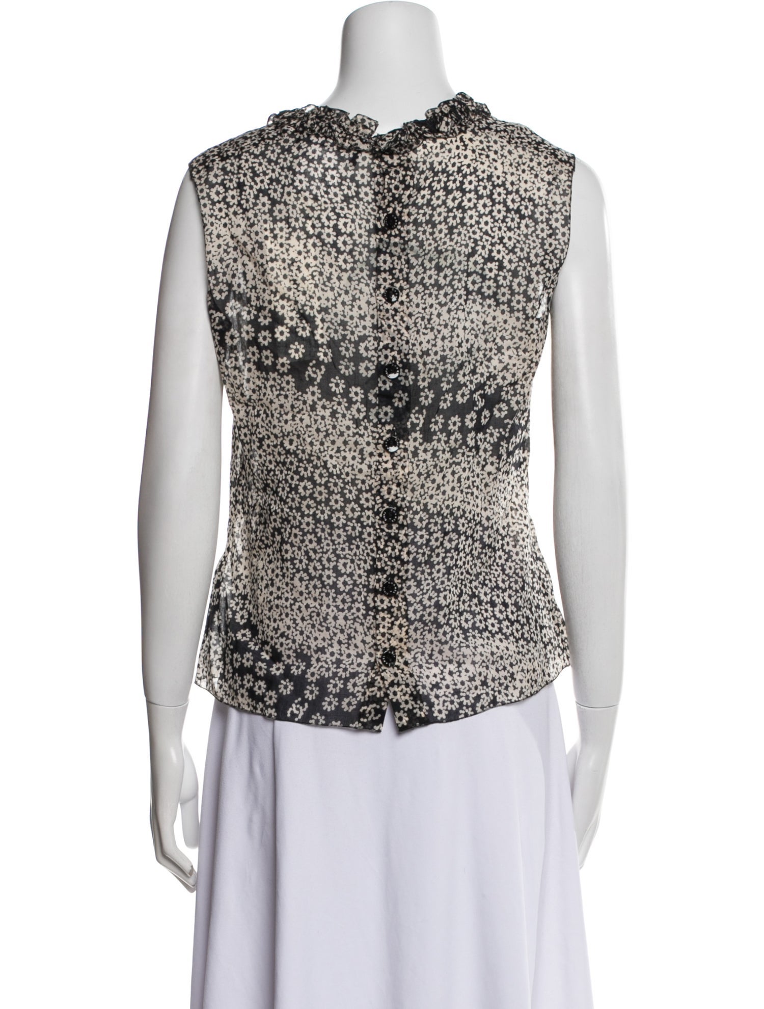 Chanel 2003 Printed Top